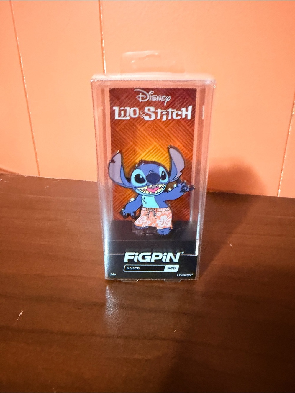 Disney Lilo & Stitch Stitch Enamel Pin - Blue